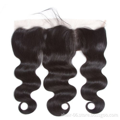 10A Nature Color 13*4 Lace Frontal Straight/Body Wave In Stock ,10-20 Inch,100% Human Hair,Very Hot Sell